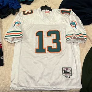 Miami Dolphins Dan Marino #13 NFL jersey size 52 Mitchell & Ness
